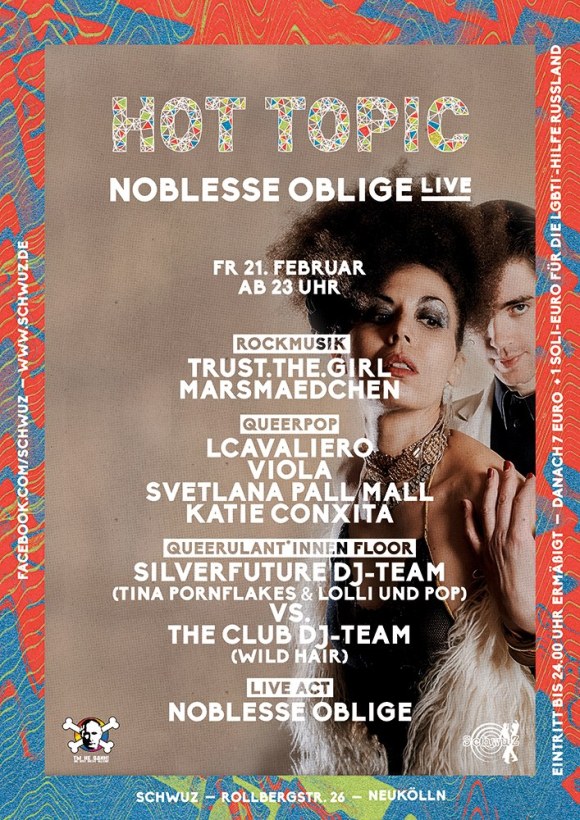 LCavaliero Schwuz Hot Topic