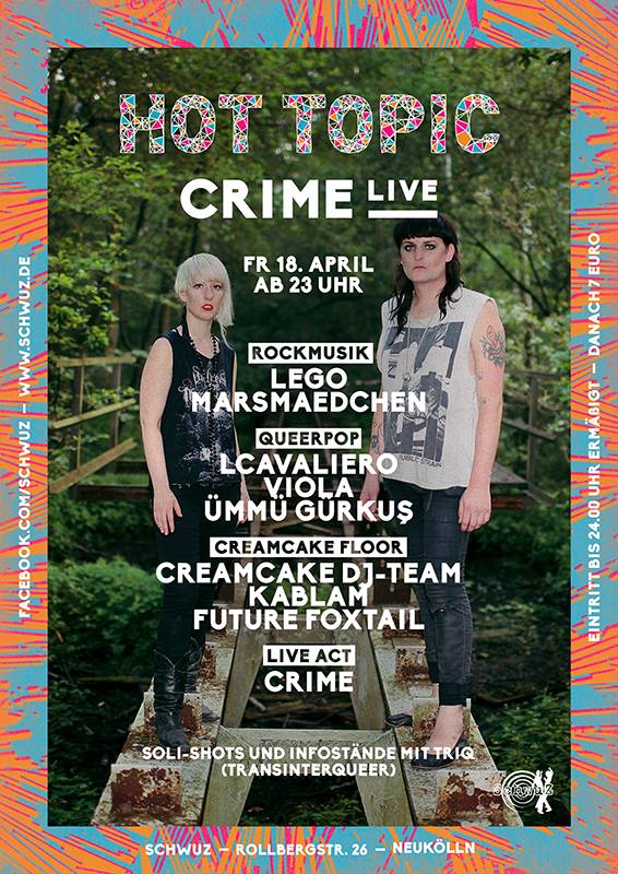 Hot Topic April LCavaliero Schwuz