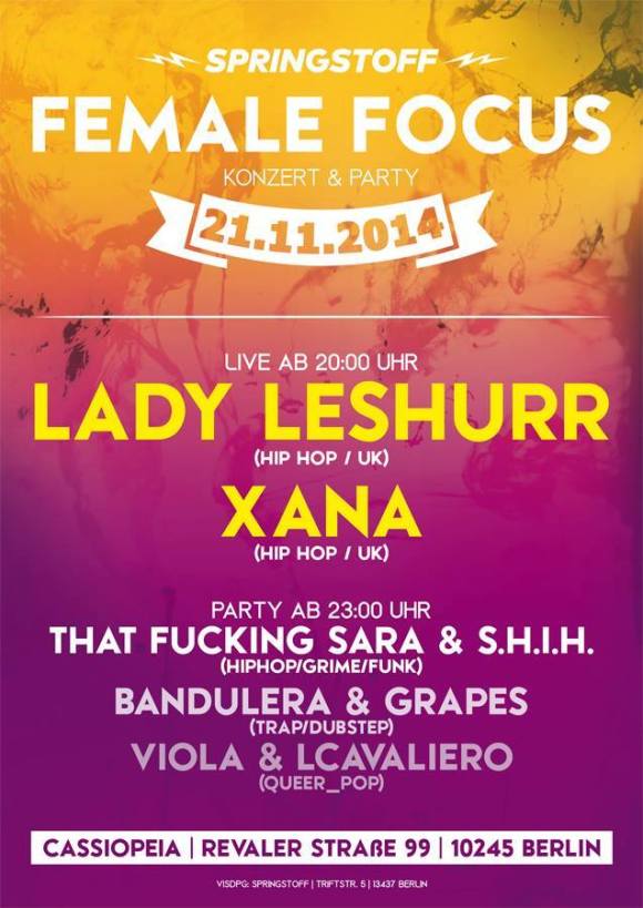 Female Focus Cassiopeia LCavaliero